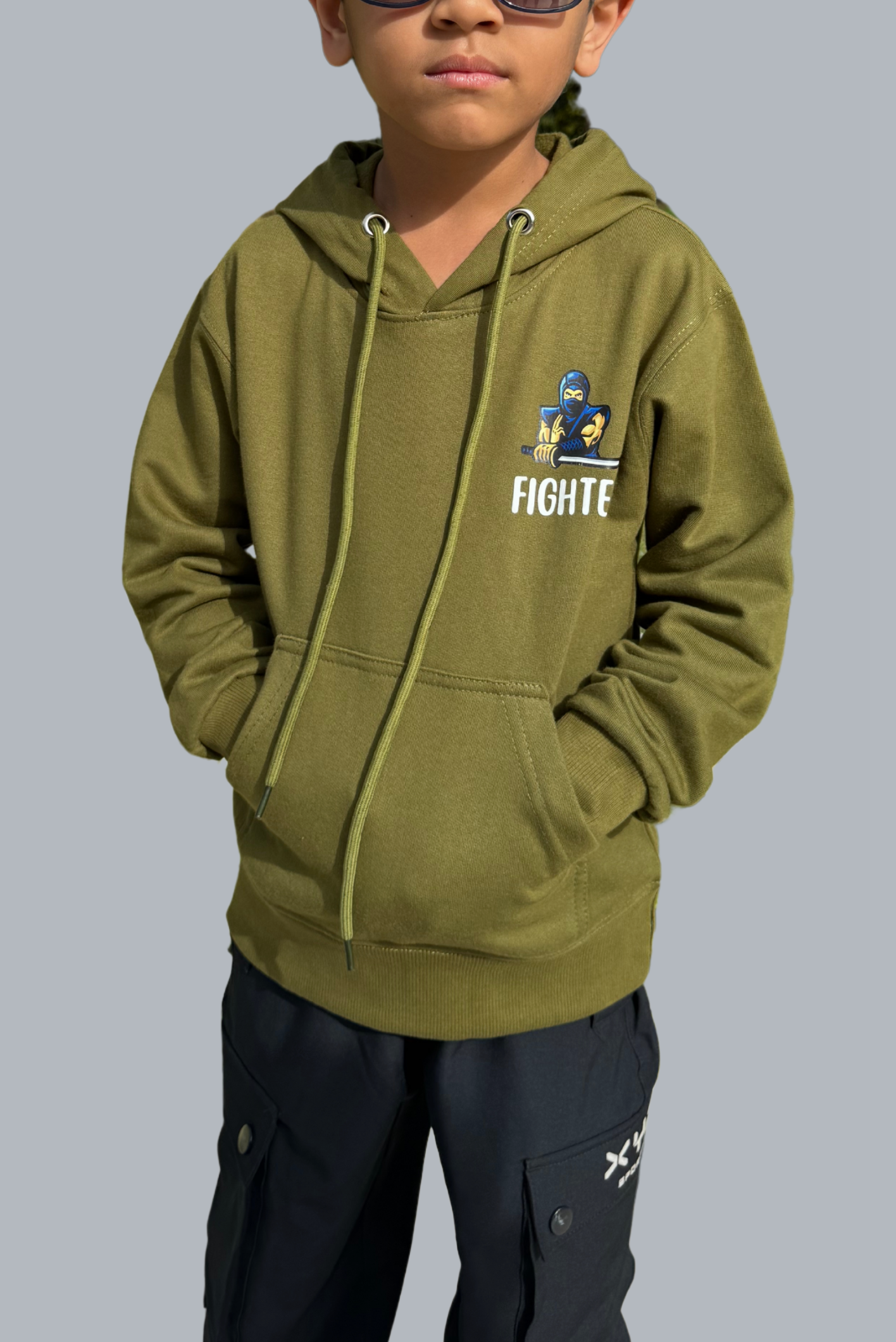 Olive Green color Hoodie, Winter collection, winter wear