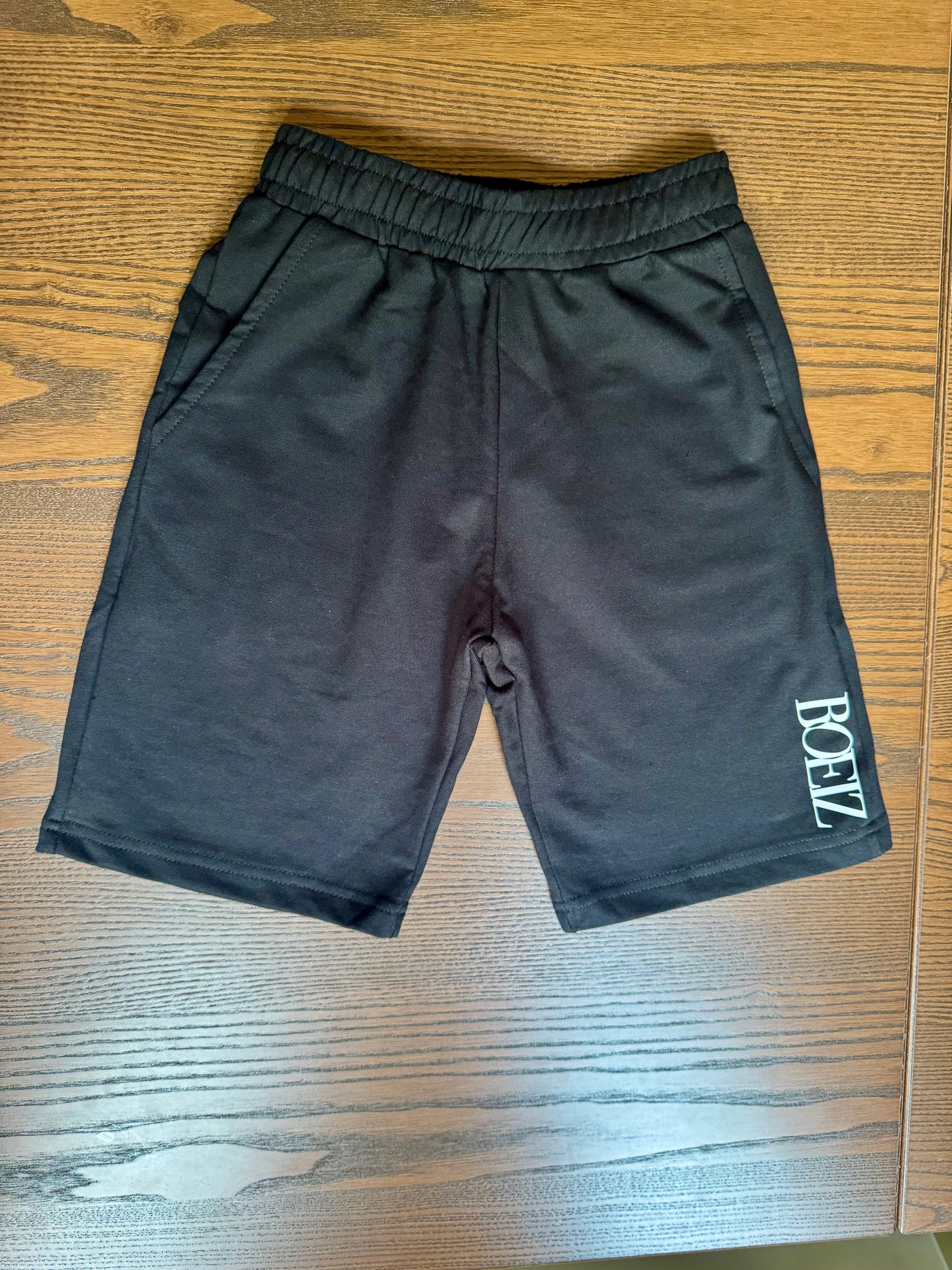 Black Shorts, Plain White Shorts, Bottoms, Sportswear, Boxer, Pull on Shorts, Knee Length Shorts, Summer Wear