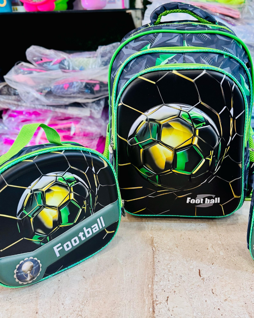 Lunchtime, school lunch ideas, school lunch box, back pack, school bag, school, school Bag, School Bag football Print, bags for football players.