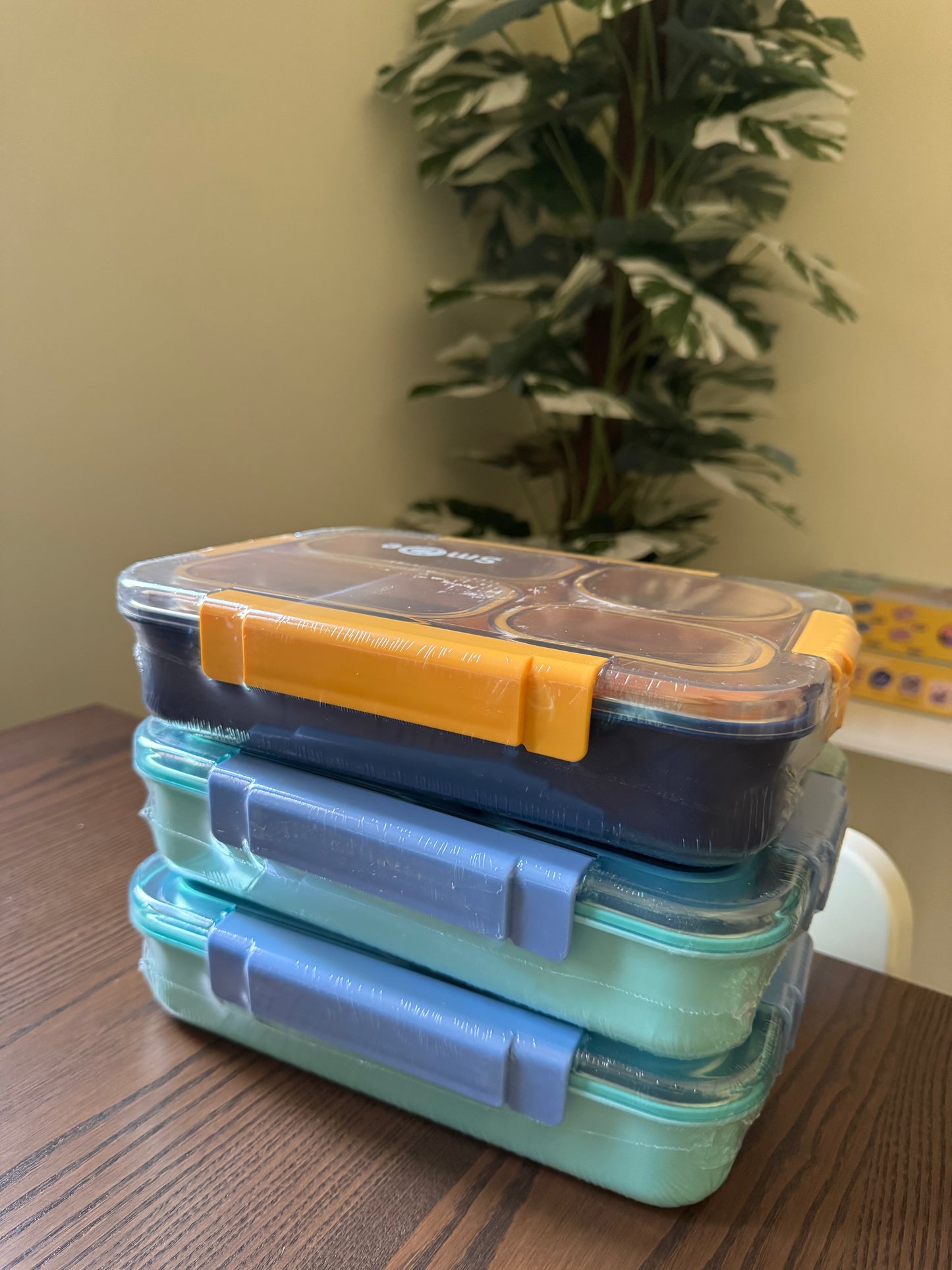 School Lunch Box, LeakProof, Pink Color Lunch Box, Stainless Steel Lunch Box,