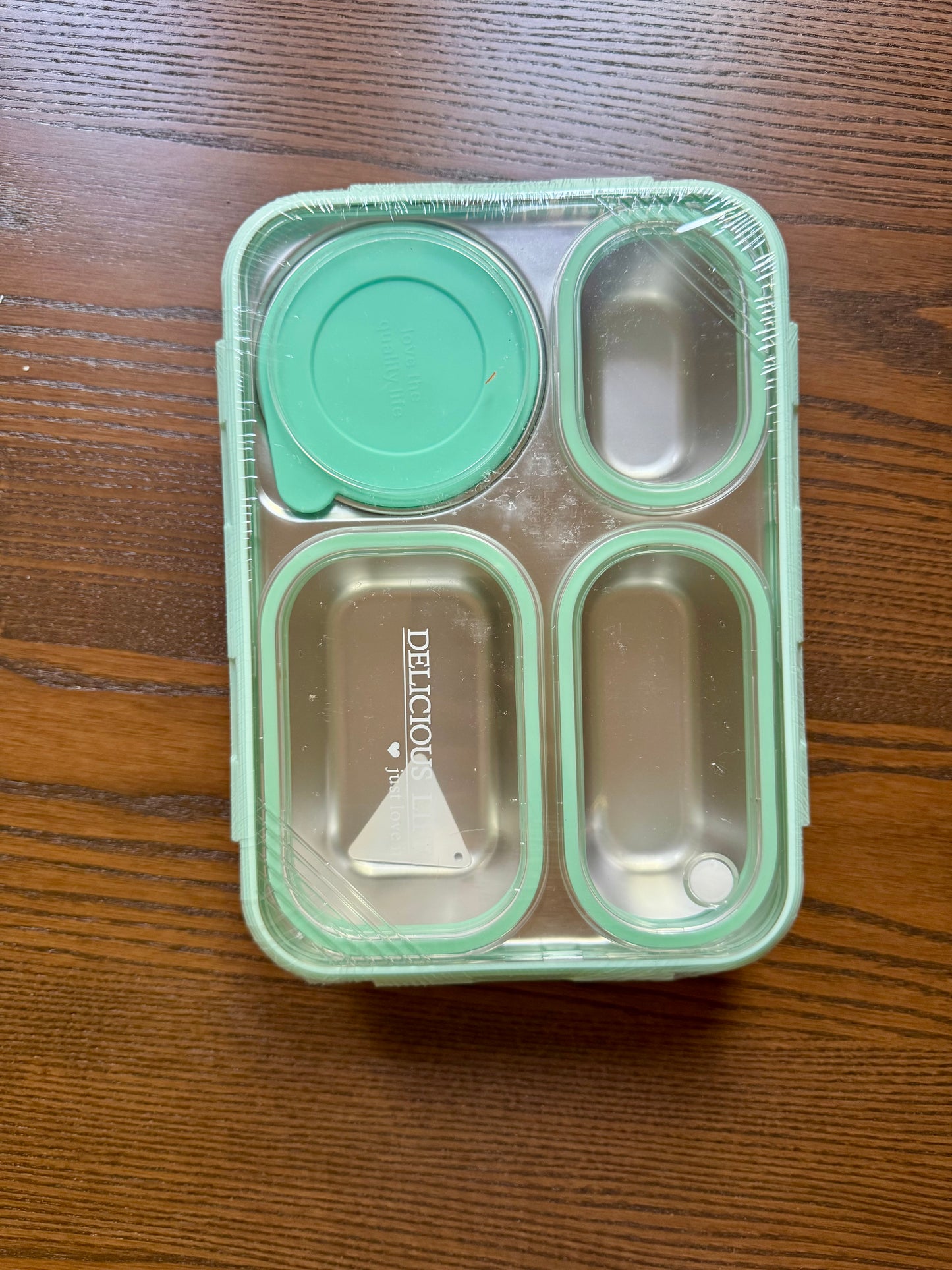 4-Compartment Lunch Box with Sauce Dibbi โ Safe, Smart & Kid-Friendly