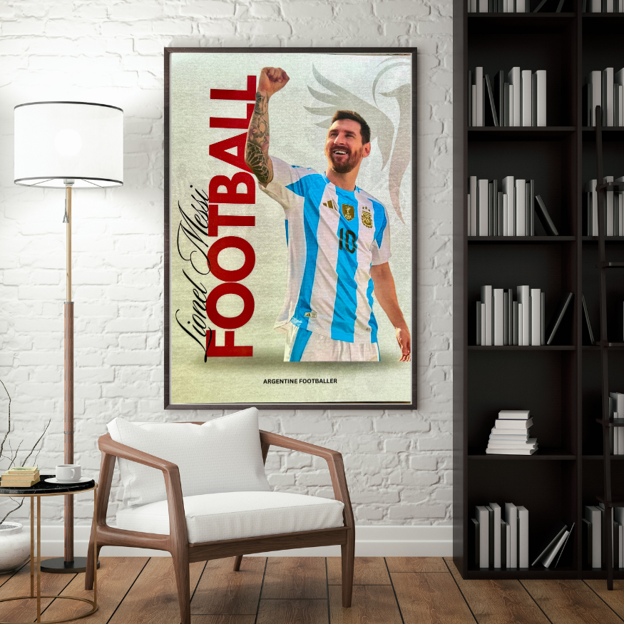 Messi Moments | Greatness in Every Touch | A4 Size Lionel Messi Poster | UNFRAMED