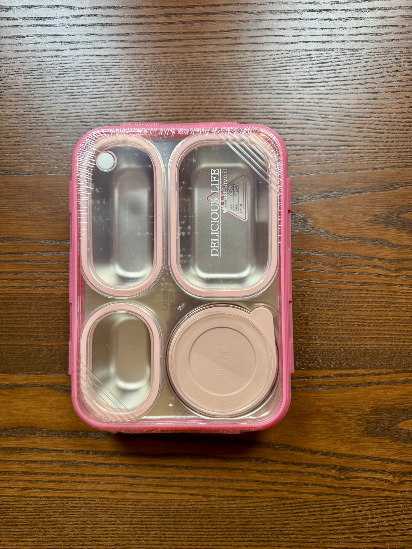 Delicious Life Bento Lunch Box with Sauce Dibbi – Safe, Smart & Kid-Friendly