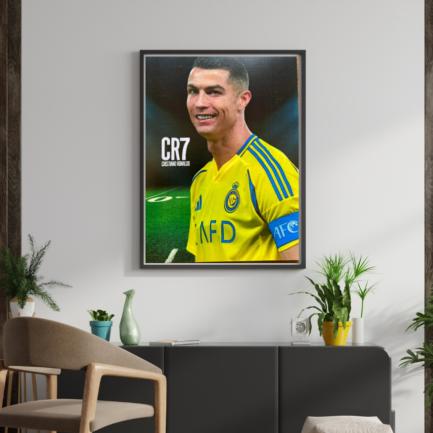 CR7 | Football Royalty on Your Wall