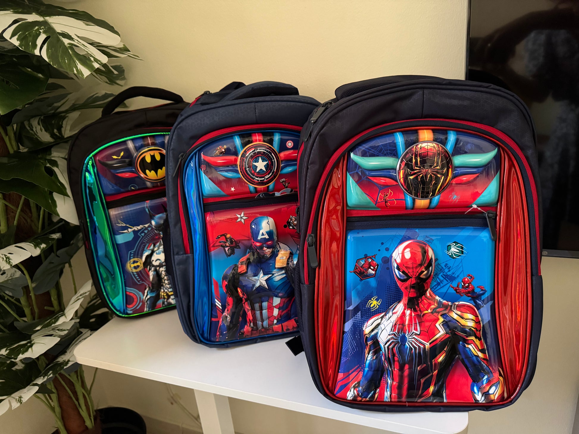 School Bag, 3D bag, 16 Inch School Bag, 5-12Y School Bag, Spider Man Bag, Marvel Backpack, Superhero