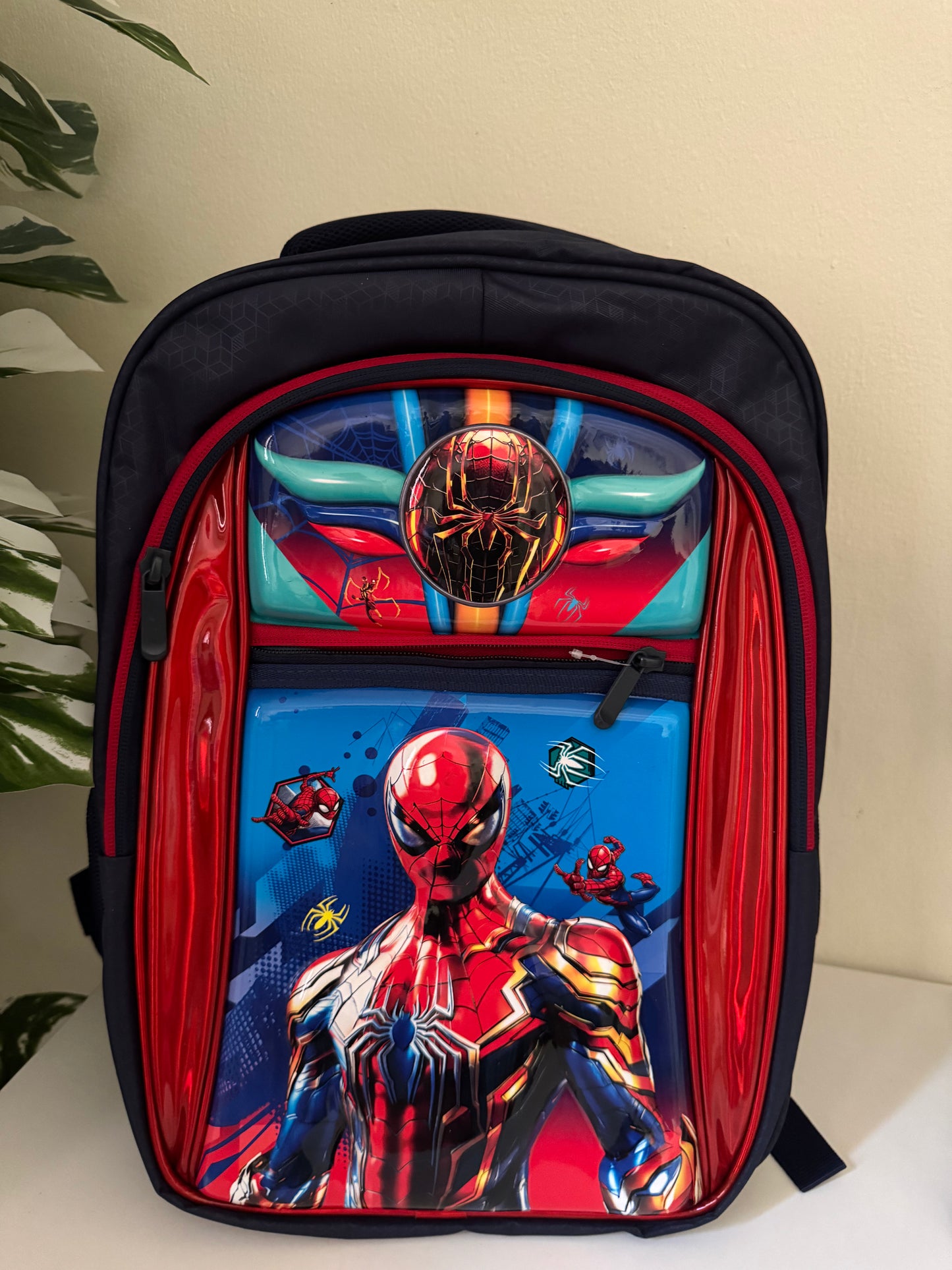 School Bag, 3D bag, 16 Inch School Bag, 5-12Y School Bag, Spider Man Bag, Marvel Backpack, Superhero