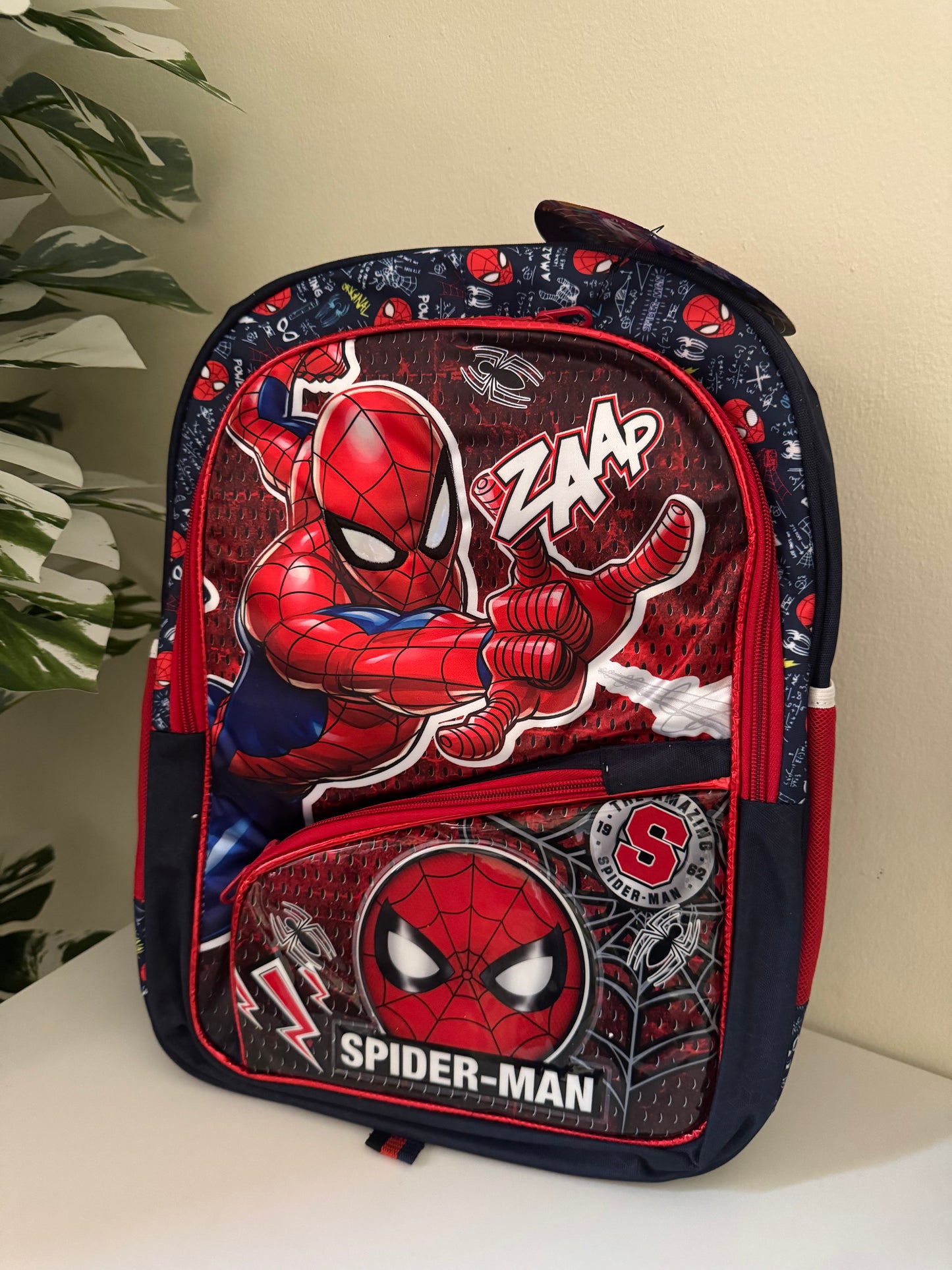 School Bag, 3D bag, 16 Inch School Bag, 5-12Y School Bag, Spider Man Bag