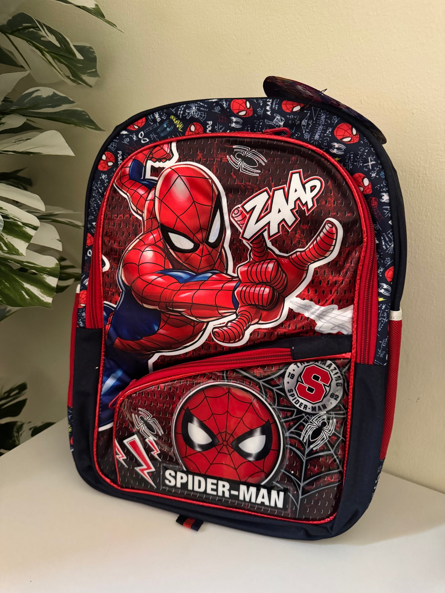 School Bag, 3D bag, 16 Inch School Bag, 5-12Y School Bag, Spider Man Bag