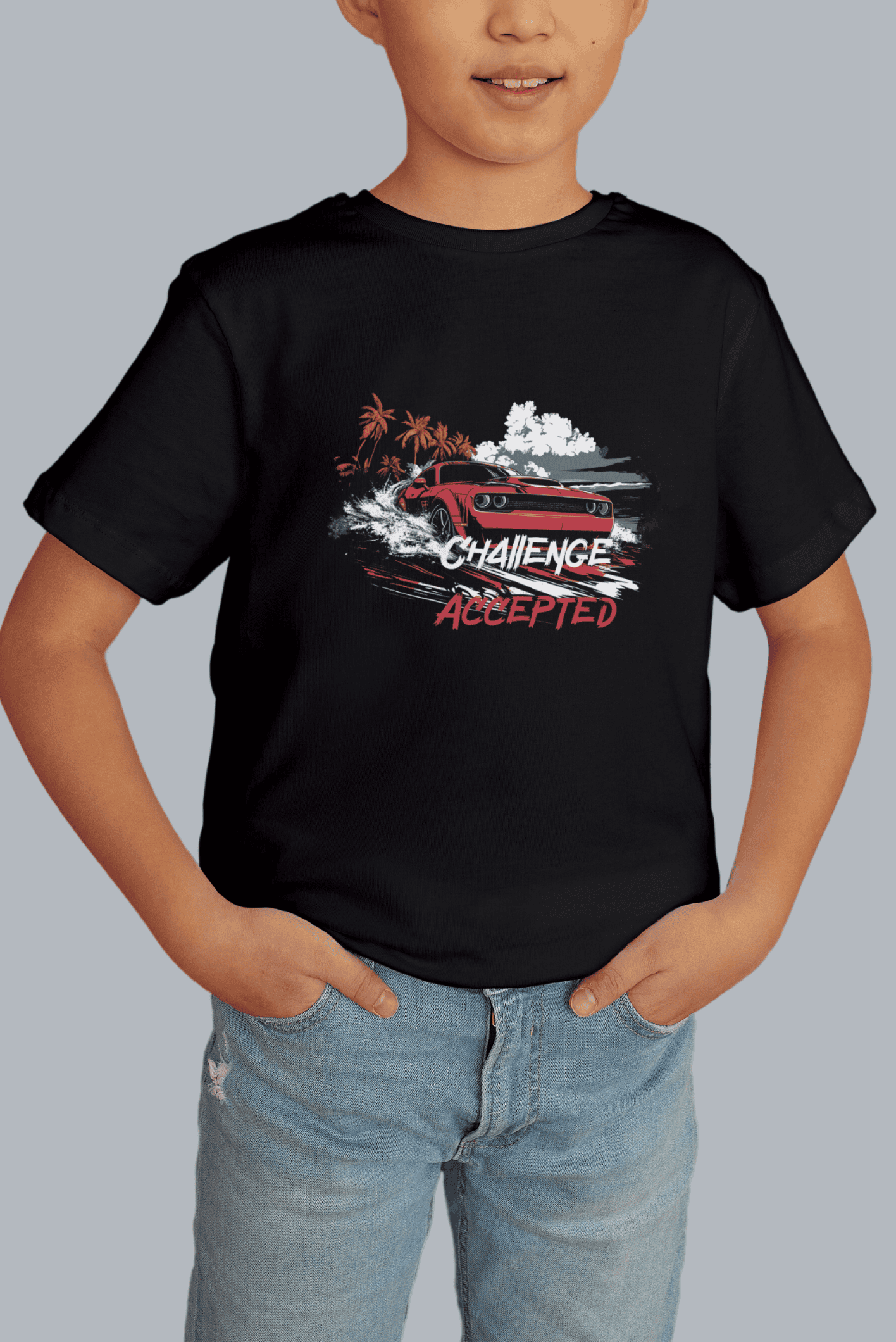 T-shirts for boys, Black T-shirt