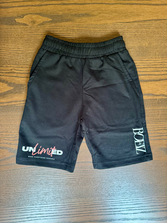 White Shorts, Plain Black Shorts, Bottoms, Sportswear, Boxer, Pull on Shorts, Knee Length Shorts 