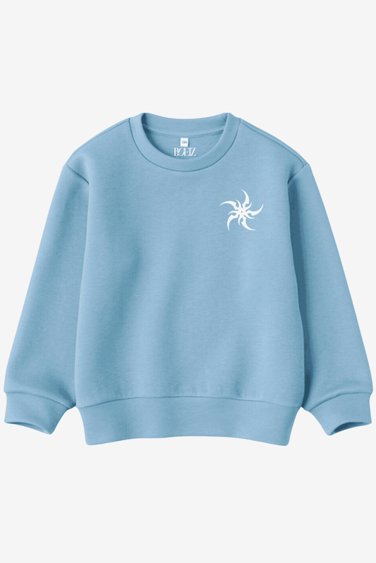 Anime inspired graphic, Sweatshirt for Boys 5 Year, Ninja Boy Ninja Outfit For Boys 7 Years,  Fighter, Anime Design, warrior UAE, Sweatshirt For 5-14 Years, kids cloths, boys fashion, genz wear, Slos Blue color Sweatshirt, Winter Wear, Winter Collection, Pullover, Sky Blue Sweatshirt