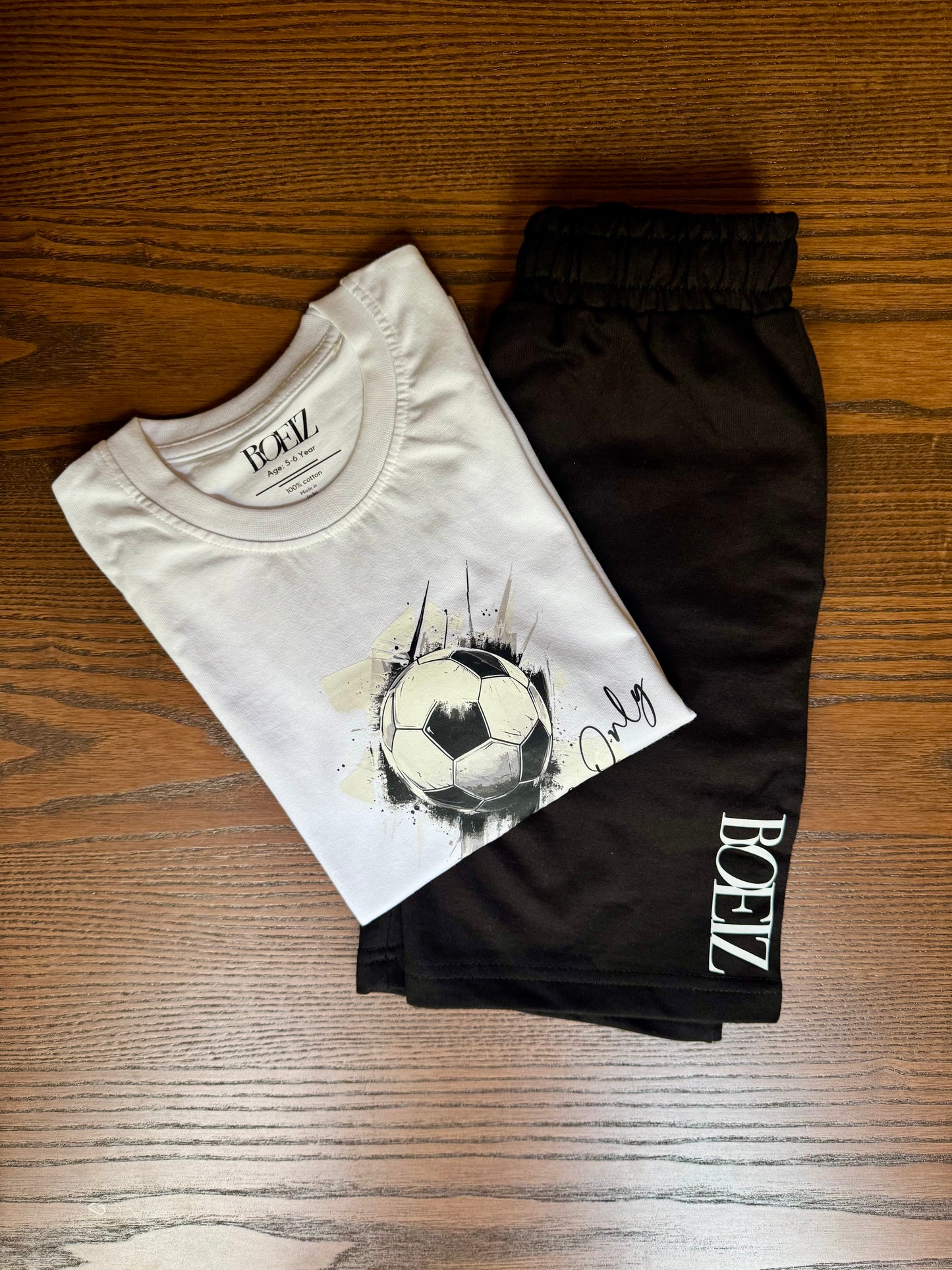 kids Coord Set for boys, Matching T-shirt and Short, kids boys clothing stores, baby store near me, pants, boys Fashion, boys wear, Football Print T-shirt
