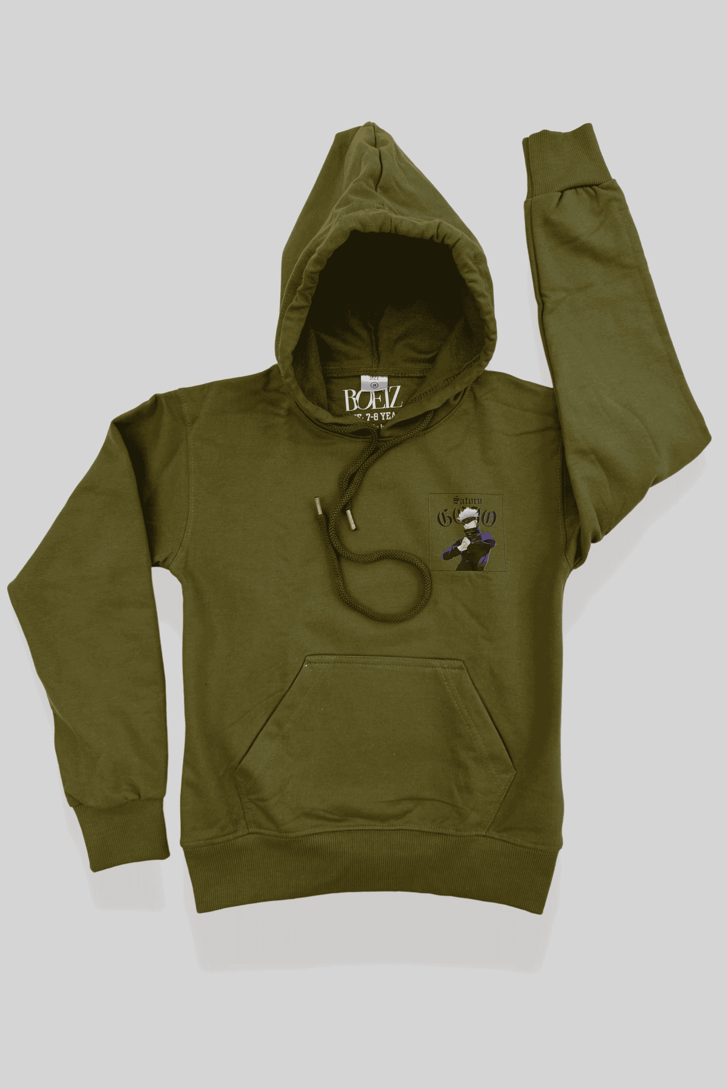 Jujitsu Kaisen Gojo, Ealipoi Gojo Satoru Hoodie Anime, Trending Anime Gojo Satoru Printed Sweatshirt Boys, Hoodies Jujutsu Kaisen in, Age, 5 Years to 14 Years, kids wear, boys fashion, boys hoodie