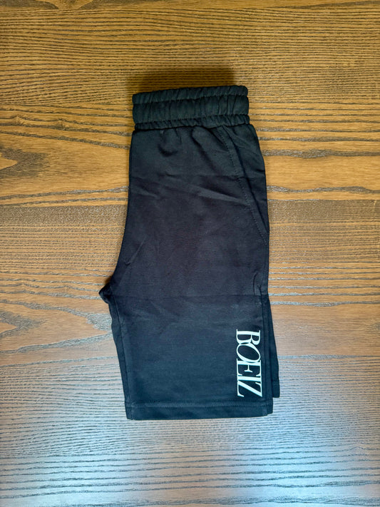 White Shorts, Plain Black Shorts, Bottoms, Sportswear, Boxer, Pull on Shorts, Knee Length Shorts 