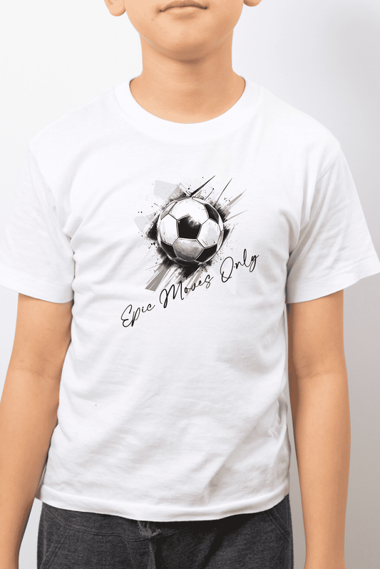boys fashion, kids wear, White T-shirt kids clothing stores, baby store near me, Fashion, Football T-shirt Print, ronaldo football tshirt, 