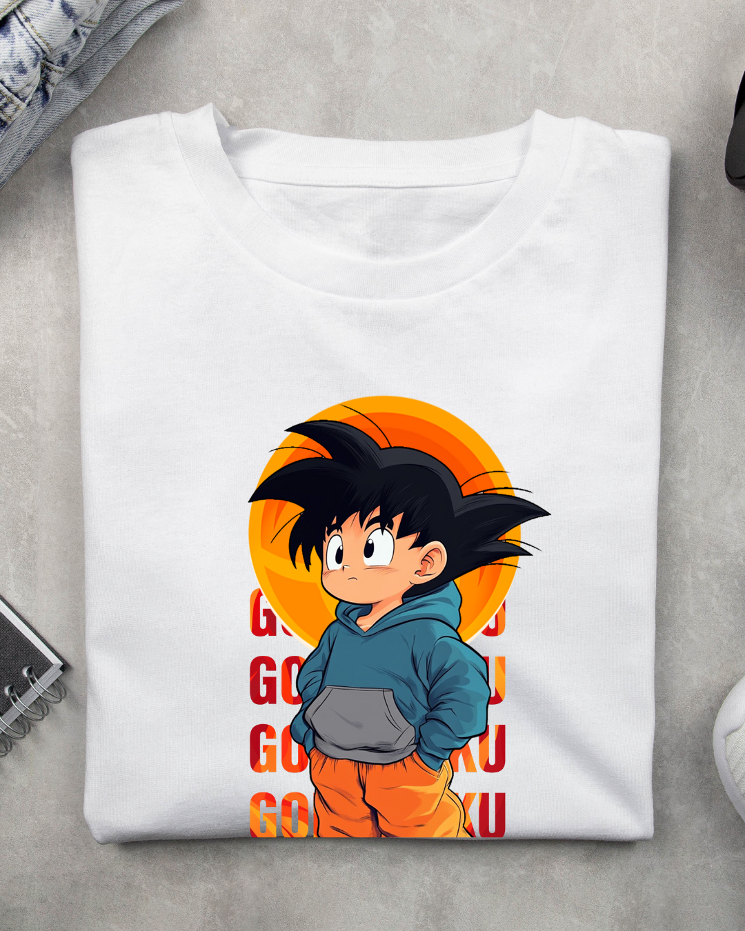 boys fashion, kids wear, White T-shirt kids clothing stores, baby store near me, Goku Fashion, goku t-shirt, anime t shirt, goku t shirt