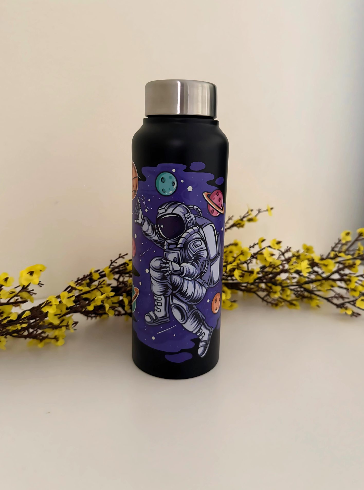 school bottle, back to school, bottle, Astronaut bottle, kids water bottle