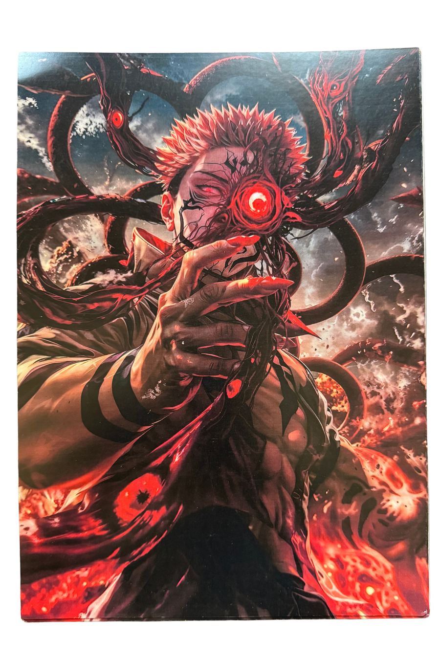 SUKUNA || ANIME POSTERS || JUJUTSU KAISEN || Anime Wall Posters with Thick 300 GSM Unframe