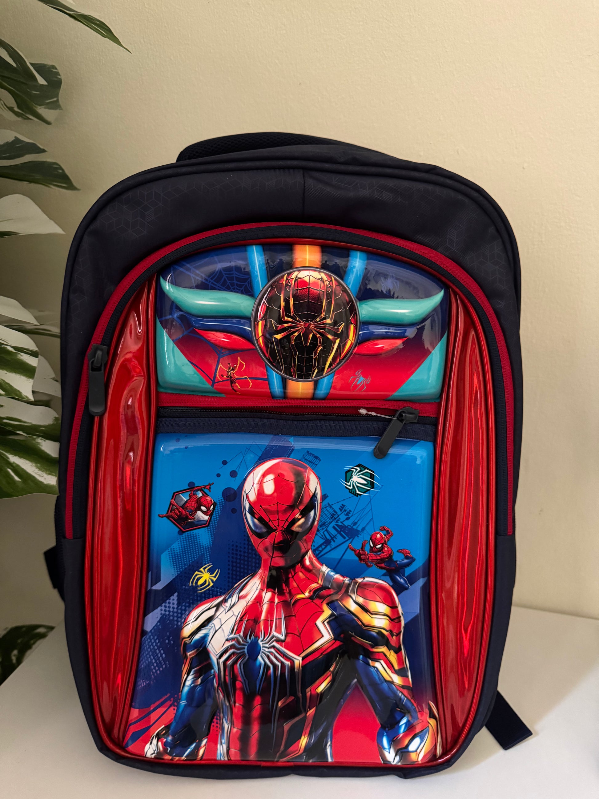 
School Bag, 3D bag, 16 Inch School Bag, 5-12Y School Bag, Spider Man Bag, Marvel Backpack, Superhero