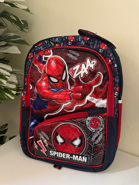 School Bag, 3D bag, 16 Inch School Bag, 5-12Y School Bag, Spider Man Bag