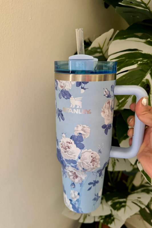 Stanley 40 oz Flora Tumbler – Hydration with Style & Strength | 1.18L Capacity